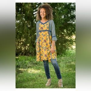 NWT Matilda Jane 435 Choose Your Path Flower Power Dress, size 12